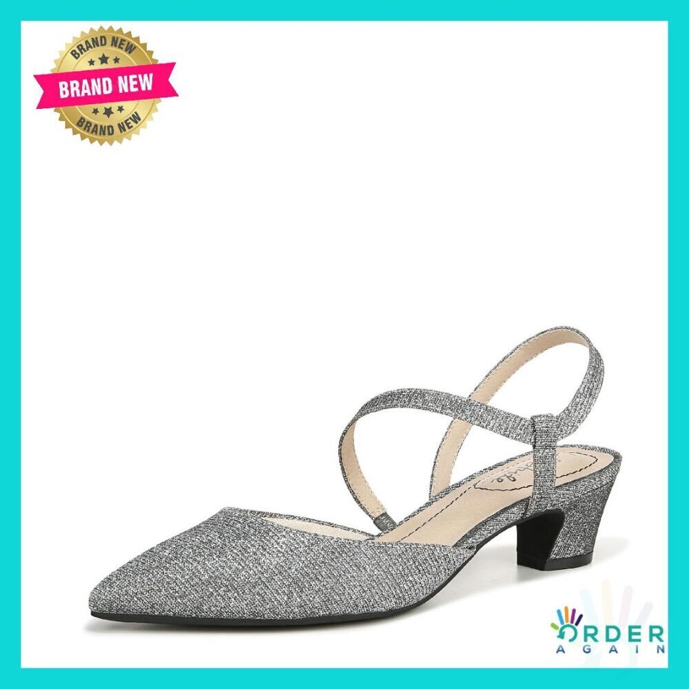 Elegant Minimalist Kitten Heel Pumps Classic Chic Work Party Wear Slip-On